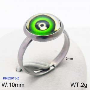 Stainless Steel Special Ring - KR82913-Z