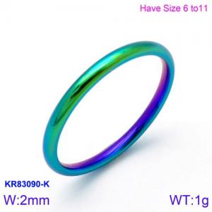 Stainless Steel Special Ring - KR83090-K