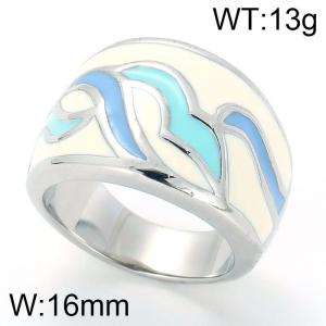 Stainless Steel Casting Ring - KR8613-K