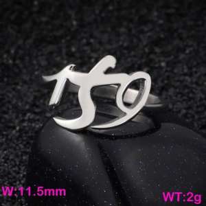 Stainless Steel Special Ring - KR86187-K