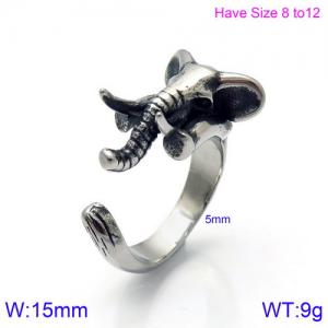 Stainless Steel Special Ring - KR86207-KHX