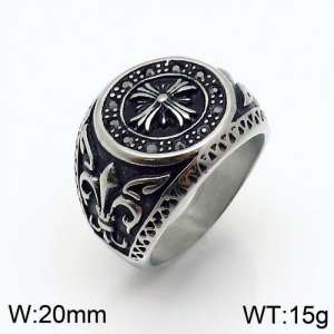 Stainless Steel Special Ring - KR86327-TLX