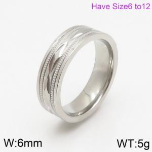 Stainless Steel Special Ring - KR86353-K