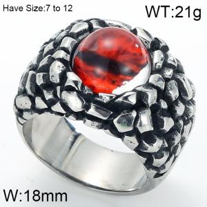 Stainless Steel Special Ring - KR86622-KHX