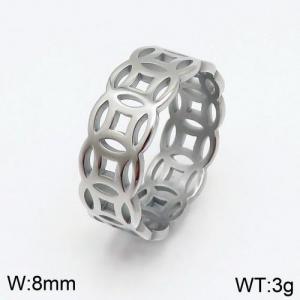 Stainless Steel Special Ring - KR87156-ZY