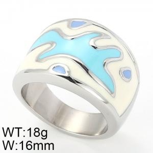 Stainless Steel Casting Ring - KR8729-K