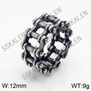 Stainless Steel Special Ring - KR88654-TMT
