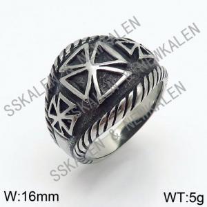 Stainless Steel Special Ring - KR88659-TMT