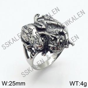 Stainless Steel Special Ring - KR88676-TMT