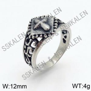 Stainless Steel Special Ring - KR88680-TMT