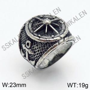 Stainless Steel Special Ring - KR88683-TMT