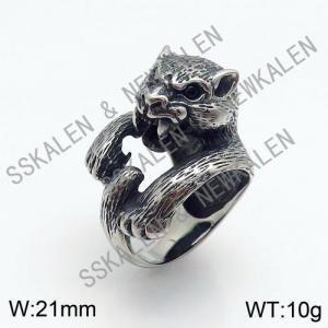 Stainless Steel Special Ring - KR88684-TMT