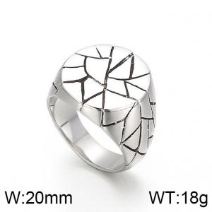 Stainless Steel Special Ring - KR92015-GC