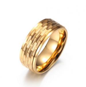 Stainless Steel Gold-plating Ring - KR92146-WGQF
