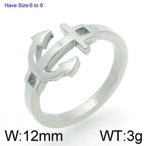 Stainless Steel Special Ring - KR92351-Z