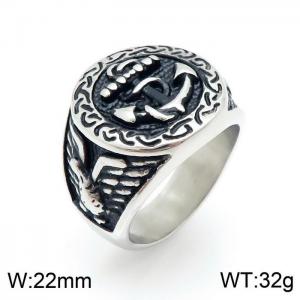 Stainless Steel Special Ring - KR92633-OT