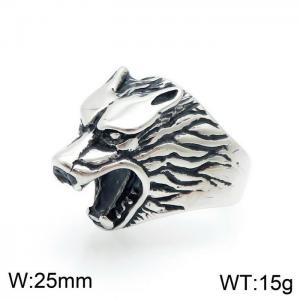 Stainless Steel Special Ring - KR92685-OT