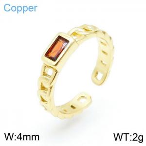 Copper Ring - KR92823-TJG