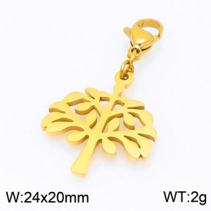 Stainless Steel Charms with Lobster - KRP1590-Z