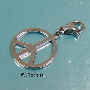Stainless Steel Charms with Lobster - KRP755-Z