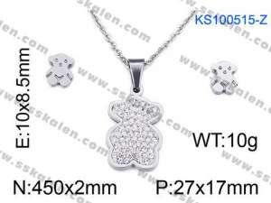 SS Jewelry Set(Most Women) - KS100515-Z