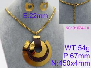 SS Jewelry Set(Most Women) - KS101024-LX