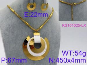 SS Jewelry Set(Most Women) - KS101025-LX