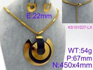 SS Jewelry Set(Most Women) - KS101027-LX