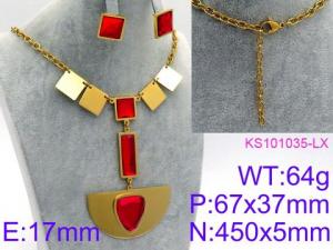 SS Jewelry Set(Most Women) - KS101035-LX