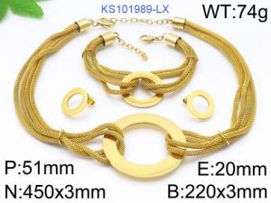SS Jewelry Set(Most Women) - KS101989-LX