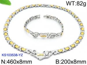 SS Jewelry Set(Most Men) - KS103538-YZ