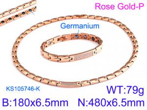 SS Jewelry Set(Most Women) - KS105746-K