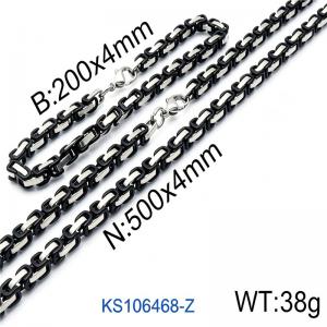 SS Jewelry Set(Most Men) - KS106468-Z