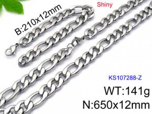 SS Jewelry Set(Most Men) - KS107288-Z