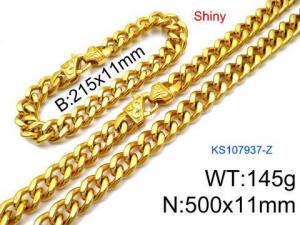 SS Jewelry Set(Most Men) - KS107937-Z