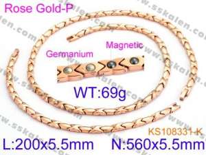 SS Jewelry Set(Most Women) - KS108331-K