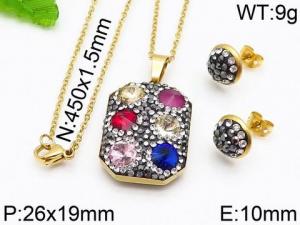 SS Jewelry Set(Most Women) - KS108476-QJ
