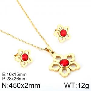 SS Jewelry Set(Most Women) - KS110250-K