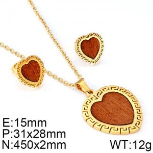 SS Jewelry Set(Most Women) - KS110264-K