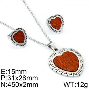 SS Jewelry Set(Most Women) - KS110265-K