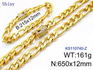 SS Jewelry Set(Most Men) - KS110740-Z