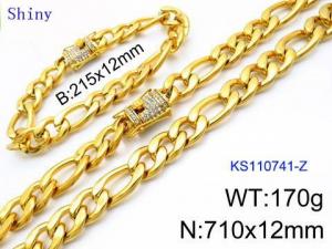 SS Jewelry Set(Most Men) - KS110741-Z