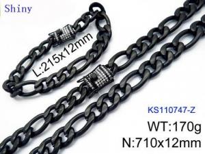 SS Jewelry Set(Most Men) - KS110747-Z