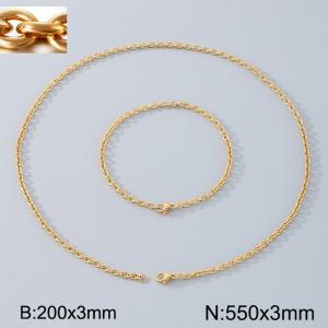 SS Jewelry Set(Most Women) - KS114420-Z