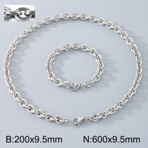 SS Jewelry Set(Most Men) - KS114480-Z