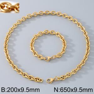 SS Jewelry Set(Most Men) - KS114487-Z