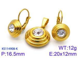 SS Jewelry Set(Most Women) - KS114908-K
