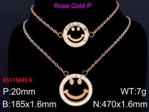 SS Jewelry Set(Most Women) - KS115645-K