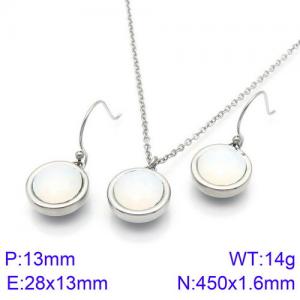 SS Jewelry Set(Most Women) - KS118321-K