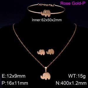 SS Jewelry Set(Most Women) - KS119845-K